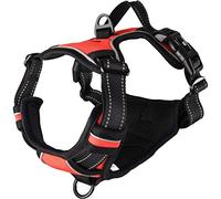 Flamingo Dog Harness Balou Red M 32-56cm 50-65cm 25mm