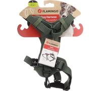 Flamingo Dog Harness Cami Green L 45-71cm 50-80cm 25mm