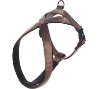 Flamingo Dog Harness Cross Abbi Taupe M 55cm 58-70cm 25mm