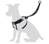 Flamingo Dog Harness Easy Walker Black L 45-65cm 130cm