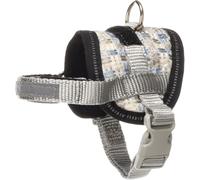 Flamingo Dog Harness Eeny Meeny Blue & Grey XS 14-22cm 26-35cm 7,5cm 15mm