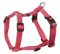 Flamingo Dog Harness H-shape Ziggi Cherry red S 35-50cm 40-50cm 15mm