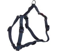 Flamingo Dog Harness H-shape Ziggi Dark blue S 35-50cm 40-50cm 15mm