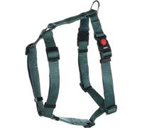 Flamingo Dog Harness H-shape Ziggi Dark green M 45-65cm 55-70cm 20mm