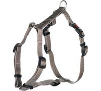 Flamingo Dog Harness H-shape Ziggi Greige S 35-50cm 40-50cm 15mm