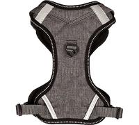 Flamingo Dog Harness Heron Grey S 24-31cm 34-41cm 15mm