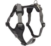 Flamingo Dog Harness Mago Dark grey L 45-71cm 50-80cm 25mm