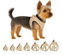 Flamingo Dog Harness Step&Go Bento Beige XS 28-30cm 30-32cm