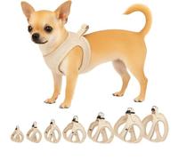 Flamingo Dog Harness Step&Go Bento Beige XXS 22-23cm 24-25cm