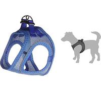 Flamingo Dog Harness Step&Go Bento Blue XXS 22-23cm 24-25cm