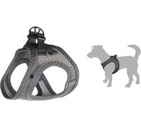 Flamingo Dog Harness Step&Go Bento Grey L 32-37cm 42-46cm