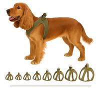 Flamingo Dog Harness Step&Go Bento Khaki M 30-35cm 41-44cm
