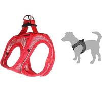 Flamingo Dog Harness Step&Go Bento Red XS 28-30cm 30-32cm