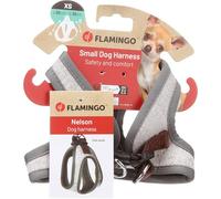 Flamingo Dog Harness Step&Go Nelson Grey XS 30cm 30cm
