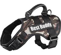 Flamingo Dog Harness Uranus Jungle camouflage L 43-66cm 70-90cm 23cm 50mm