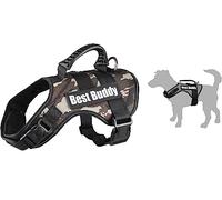 Flamingo Dog Harness Uranus Jungle camouflage M 32-48cm 60-80cm 21cm 38mm