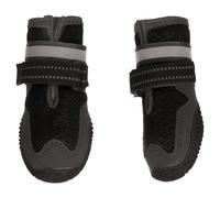 Flamingo Dog Shoes Gayo Black 2-Piece Set For Dogs - Protection & Comfort