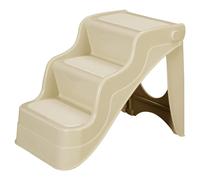 Flamingo Dog Stair Fola Beige, Foldable, 3 Steps, Up To 50 KG, Non-Slip
