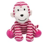 Flamingo Dog Toy Azor Monkey Pink 23X20X26Cm Squeaker Plush Pet Supplies