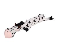 Flamingo Dog Toy Bellu Cow White/Black 22X58X9Cm Squeaker