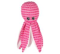 Flamingo Dog Toy Ceano Octopus Pink 34Cm With Squeaker For Dog Fun