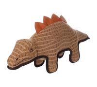Flamingo Dog Toy Dobbla Dinosaur Beige 10X46X22Cm With Squeaker