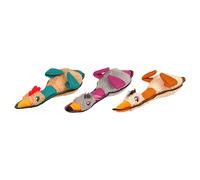 Flamingo Dog Toy Duck Squeaky Cotton 15X45X7.5Cm Pet Supplies