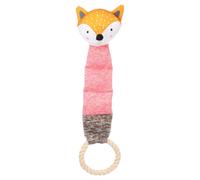 Flamingo Dog Toy For Puppies Britty Fox Rope Pink 11X11.5X45Cm
