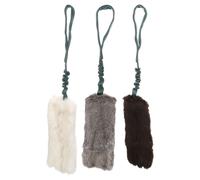 Flamingo Dog Toy Furtra Chaser Bungee Rabbit Fur, Various Sizes, NEW