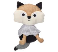Flamingo Dog Toy Koppo Fox Gray 20X11X23 Cm With Squeaker For Dogs