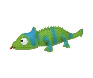 Flamingo Dog Toy Lizzy Chameleon Green 12X32Cm With Squeaker