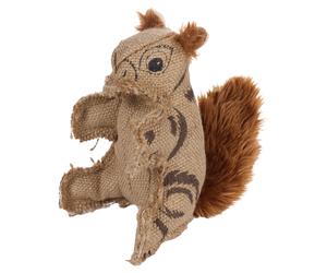 Flamingo Dog Toy Nada Squirrel Brown With Squeaker 13X16X21 Cm