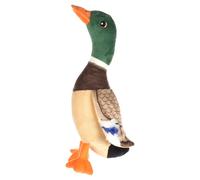 Flamingo Dog Toy Paloma Duck Brown Plush 33 Cm With Squeaker