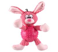 Flamingo Dog Toy Rabbit 26X32 Cm Pink Squeaky TPR