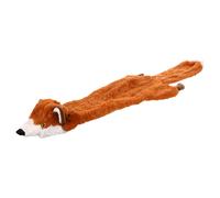 Flamingo Dog Toy Ramona Fox Brown 27X10Cm With Squeaker Plush