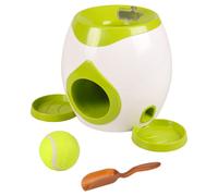 Flamingo Dog Toy Wilson Treat Toy Tennis Ball 29.5Cm 2In1