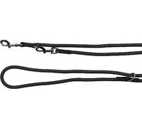 Flamingo Dog Training leash Aiden Black 2m 12mm