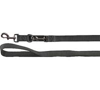 Flamingo Dog Training leash Ziggi Dark grey 2,5m 25mm