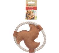 Flamingo DT LEATHER SWA FRISBEE BROWN 17x17x3CM