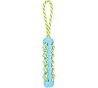 Flamingo DT TOFLA PULL ROPE WITH TPR STICK BLUE/YELLOW 40x5x5CM