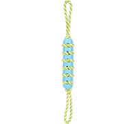 Flamingo DT TOFLA PULL ROPE WITH TPR STICK BLUE/YELLOW 55x5x5CM