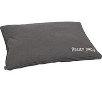 Flamingo F Cushion Dream Away Cat Toy Grey + Removable Trim 80 x 60 x 15 cm