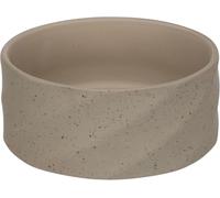Flamingo FEEDING AND DRINKING BOWL HASEL ROUND GREY 15,5x6,5CM 700ML