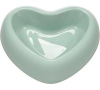 Flamingo FEEDING AND DRINKING BOWL PANDOR HEART GREEN 750ML