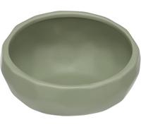 Flamingo FEEDING AND DRINKING BOWL UNIC ROUND GREEN 17x15x9CM 550ML