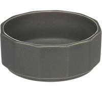 Flamingo FEEDING AND DRINKING BOWL VALERIO ROUND GREY 12x4,5CM 300ML