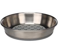 Flamingo FEEDING BOWL LAOS ROUND SILVER 13x3,5CM 250ML