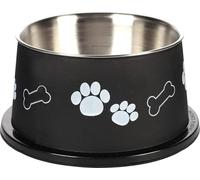 Flamingo FEEDING BOWL LONG EARS KENA BLACK 15CM900ML