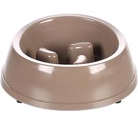 Flamingo FEEDING BOWL MANGI SLOW FEEDER TAUPE MELAMINE 500ML