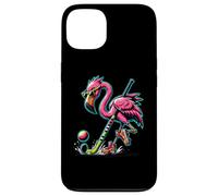 Flamingo Field Hockey Stick Sunglasses Splash Case for iPhone 13